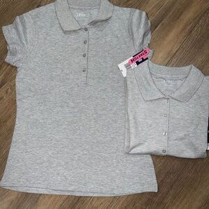 Izod Heather Gray Polo Shirt